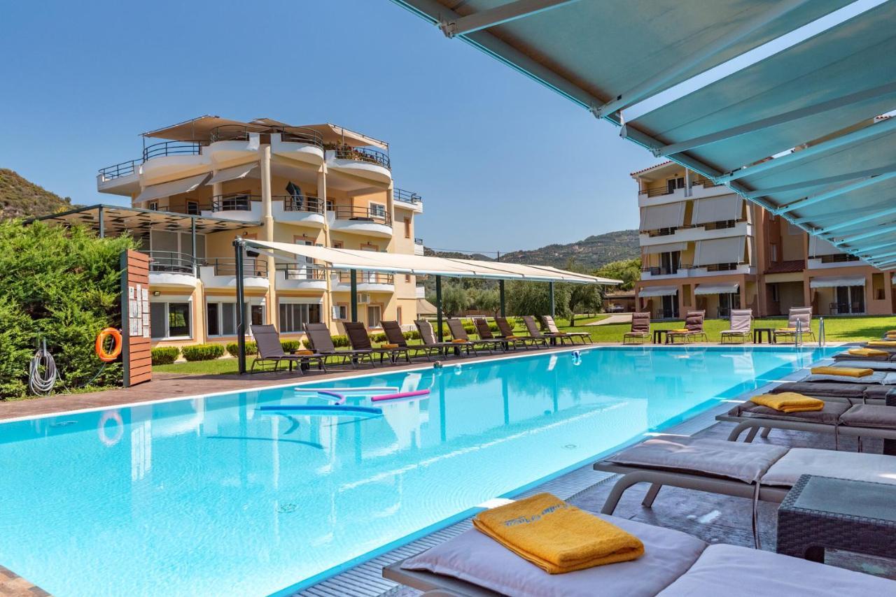 Aparthotel Anilio Plaza Zacharo Exterior foto