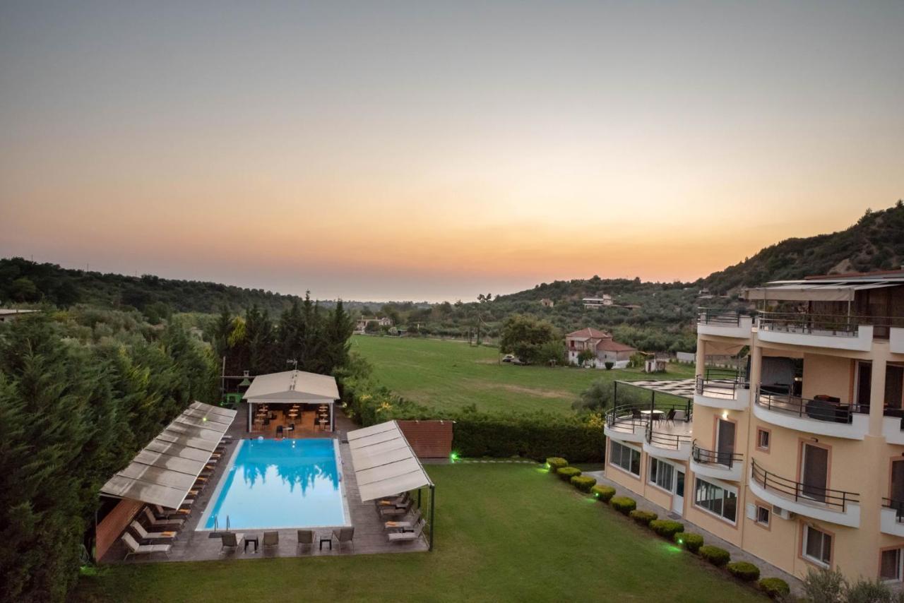 Aparthotel Anilio Plaza Zacharo Exterior foto
