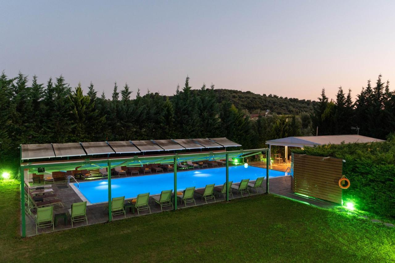 Aparthotel Anilio Plaza Zacharo Exterior foto